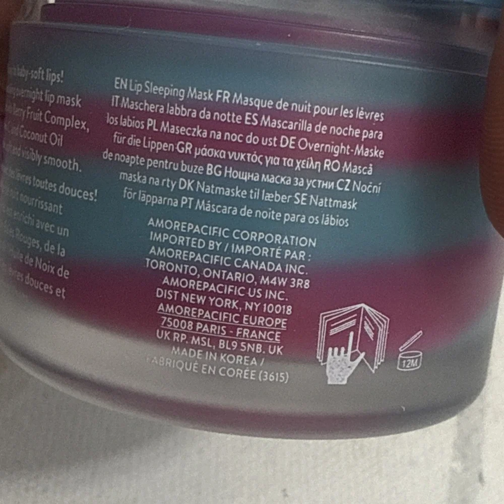 Discontinued Retired Rare Laneige Cotton Candy Lip Sleeping Mask New In Box